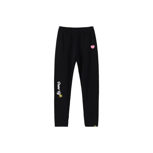 B.Duck Casual Pants Unisex Black