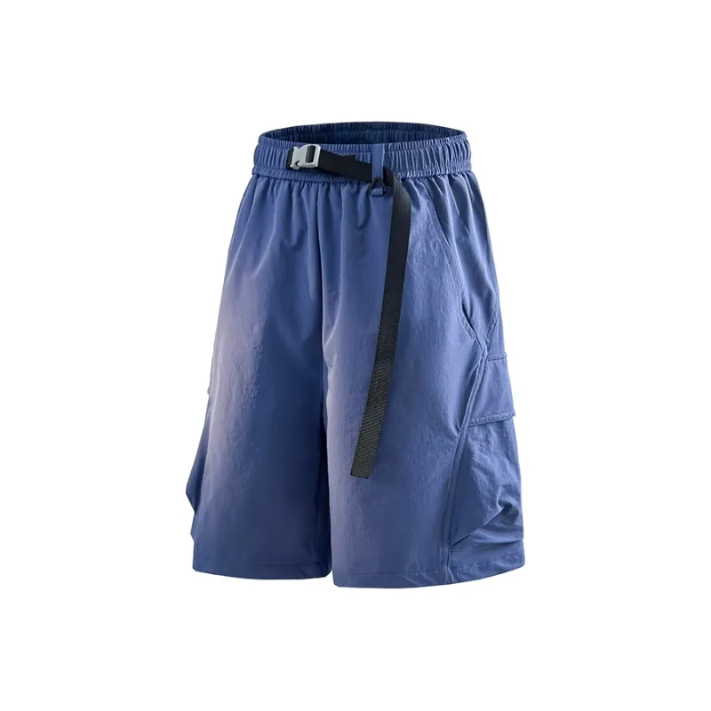 GROW DATE Cargo Shorts Unisex Black-10