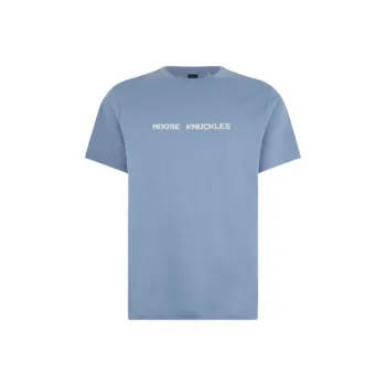 Moose Knuckles T Shirt Men's Ocean Blue