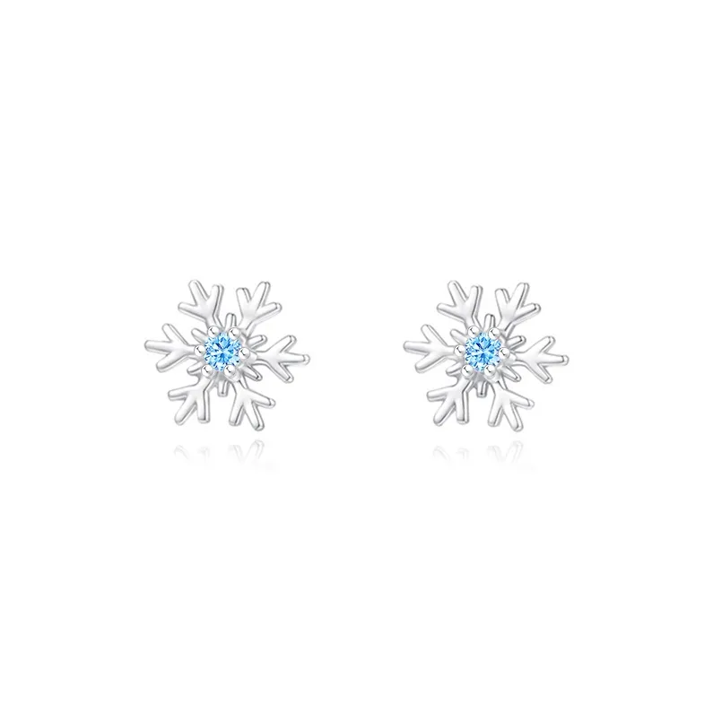 Love Link 925 Sterling Silver Stud Earrings Women's-2