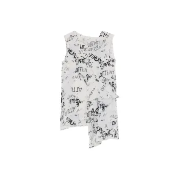 Yohji Yamamoto Tank Tops Women's White