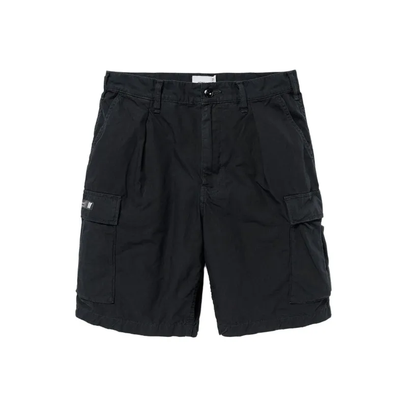WTAPS SS25 Cargo Shorts Unisex Black-0
