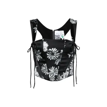 NATASHA ZINKO Floral print Corset Top