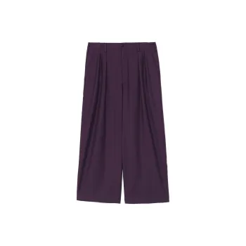 Yohji Yamamoto Casual Pants Unisex Purple