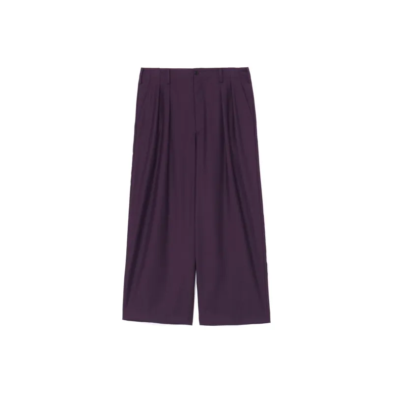 Yohji Yamamoto Casual Pants Unisex Purple-0