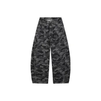 Lulifama Jeans Unisex Camouflage
