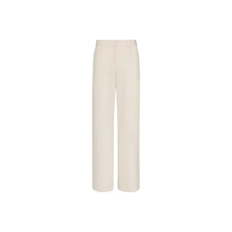 DIOR Icon Casual Pants Men's White-0