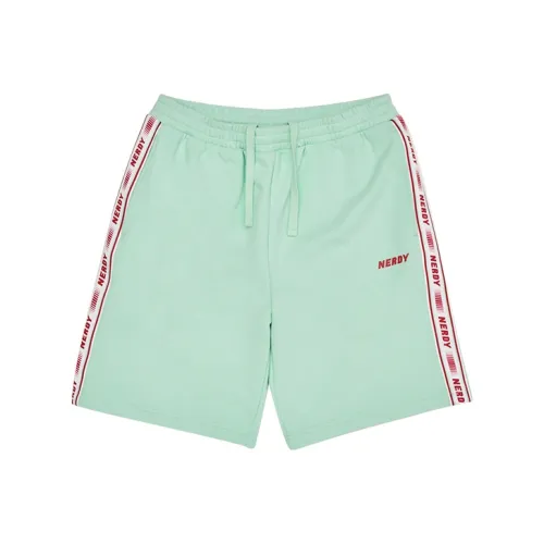 Nerdy Sports Shorts Unisex Mint Green