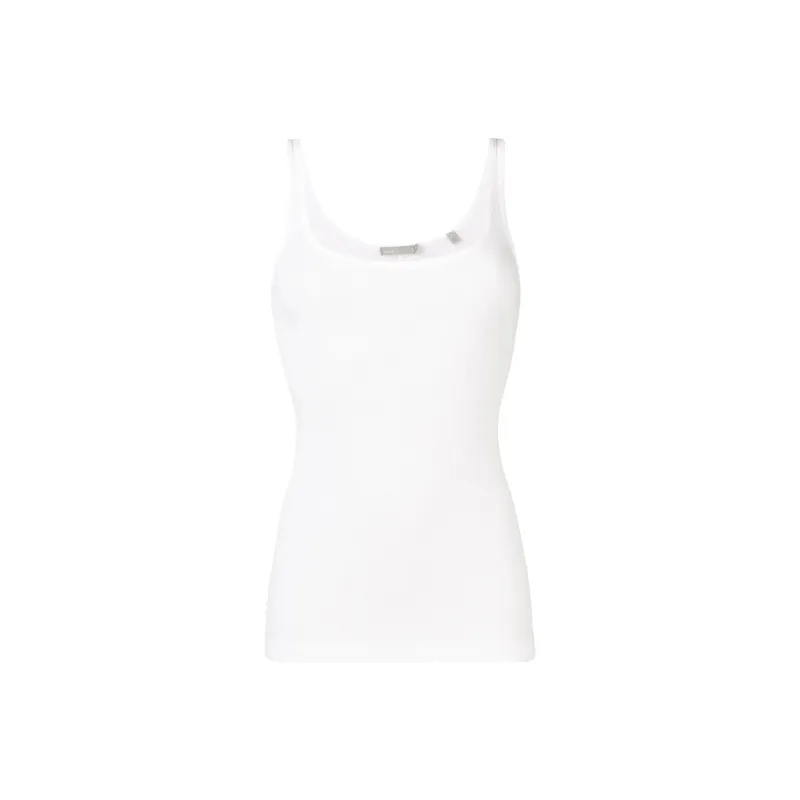 VINCE Ribbed Sleeveless Tank Top-0