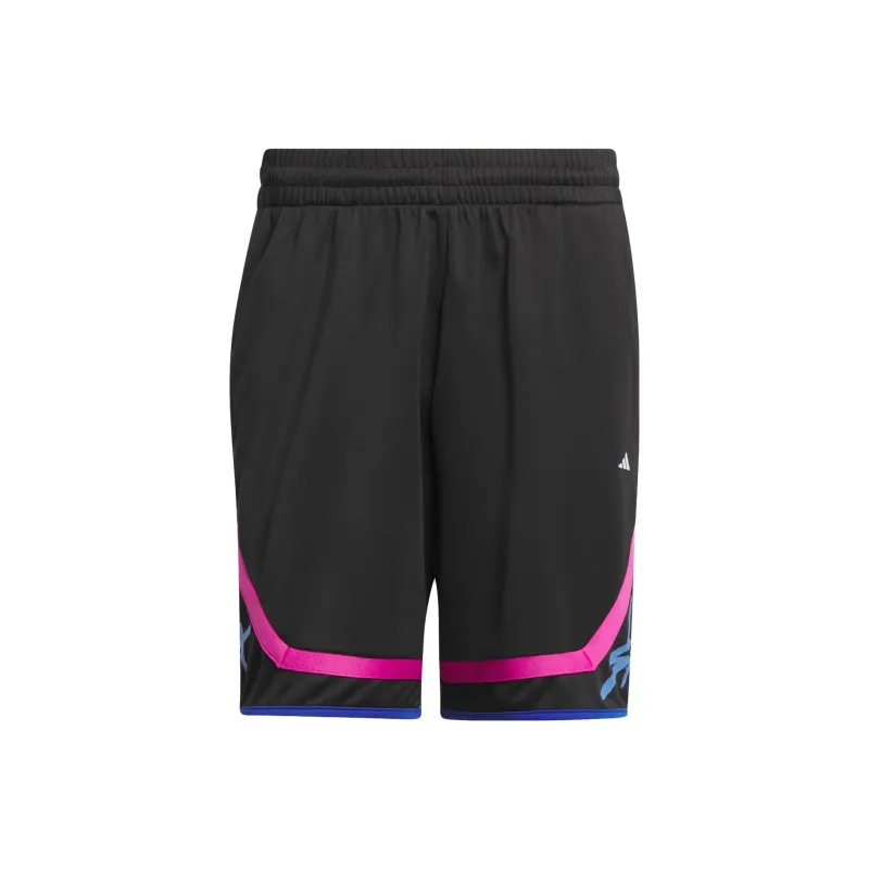 Adidas Basketball Shorts Men's Black/Royal Blue-0