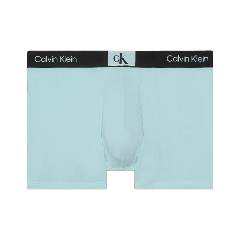 CALVIN KLEIN Swimming Shorts Europe Version Men's Aqua Green-0