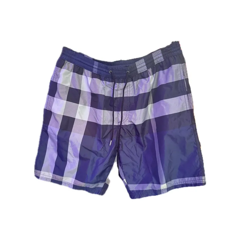 Burberry Swimming Shorts Men's Blue-0