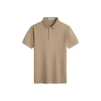 Dance With Wolves Polo Shirt Men's Khaki
