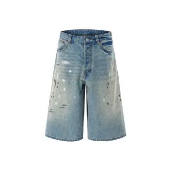 FOREVER 21 Denim Shorts Unisex Nostalgic Blue