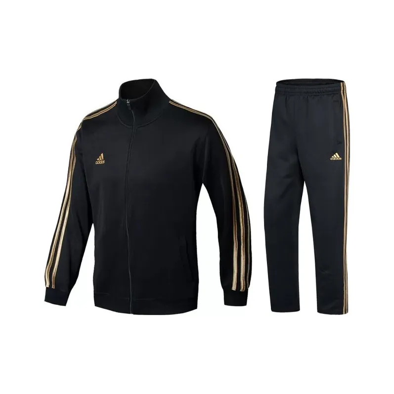 Adidas Casual Sportswear Men's Black Gold-0