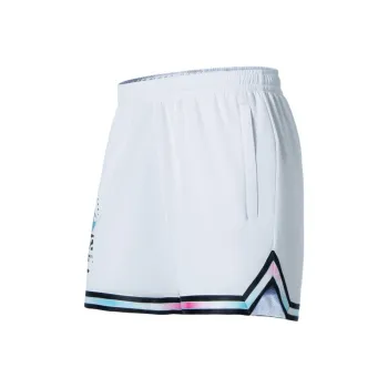LINING Sports Basketball Collection Basketball Shorts Men White