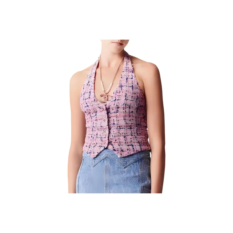 CHANEL Tank Tops Women's Multicolor-0