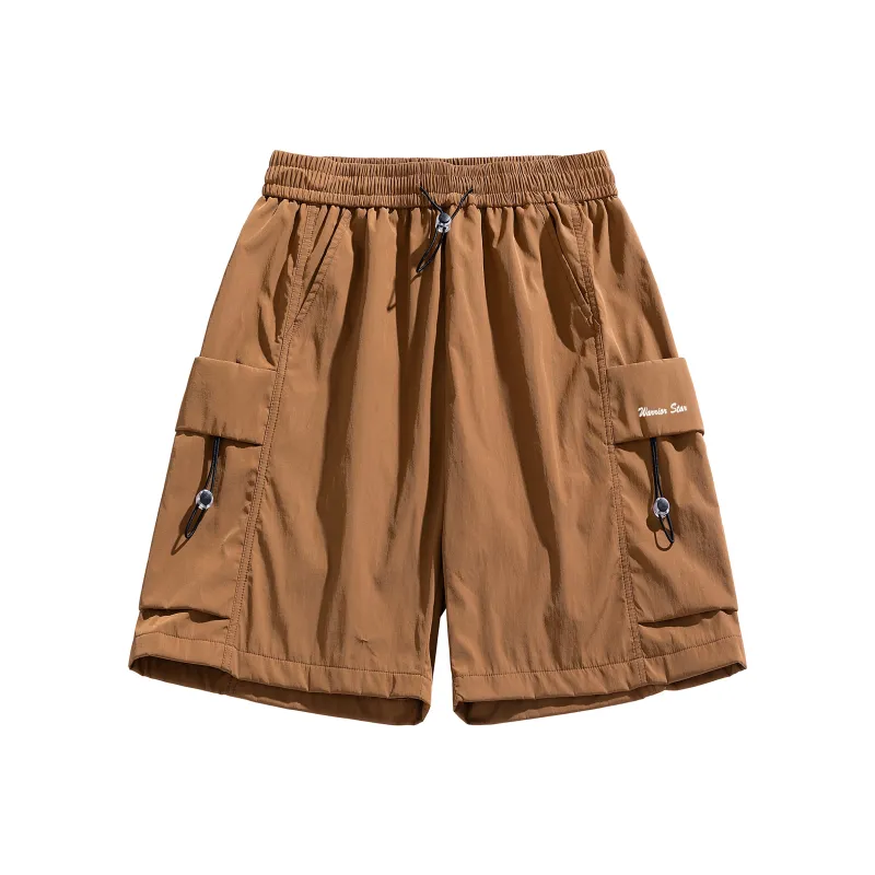 Warrior Huichao Riding The Wind Collection Cargo Shorts Unisex-10