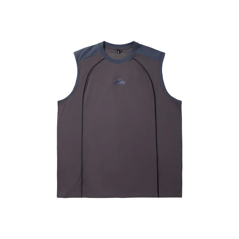 N MAX Tank Top Unisex Dark Purple Gray-0