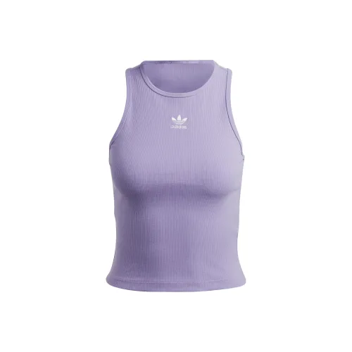 adidas originals Adicolor Essentials Rib Tank Top 'Magic Lilac'