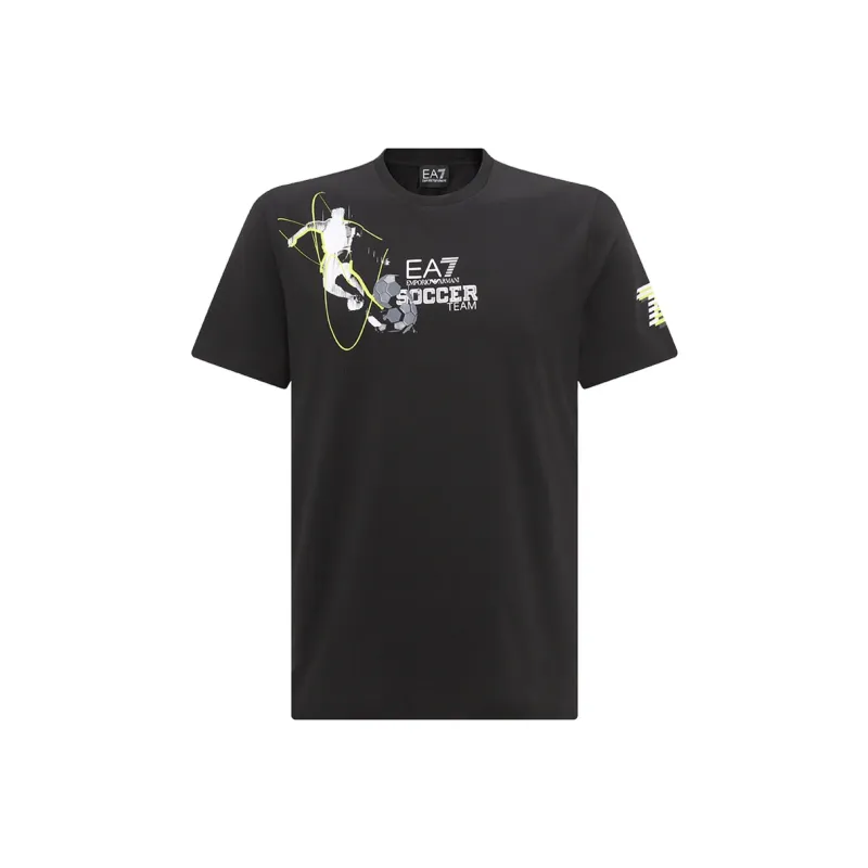 EMPORIO ARMANI Soccer Jerseys Men Black-0