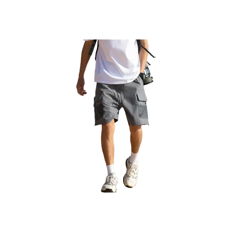 RAP PANDA Cargo Shorts Men-6