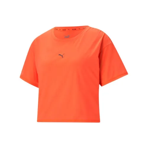 PUMA Rosewater Tops Women's Magma Red
