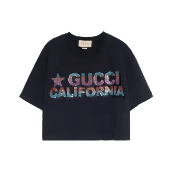 GUCCI 2010s Cropped T shirt