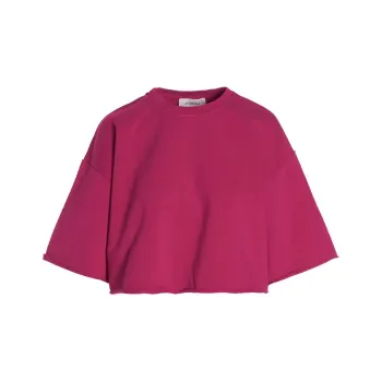 SportMax Crewneck Cropped Sweatshirt