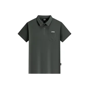 Jeep Polo Shirt Unisex Dark Green