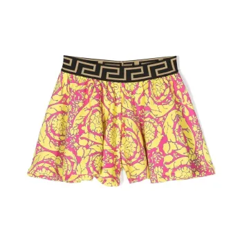 VERSACE Barocco-print Pleated Skirt