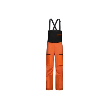 MAMMUT Ski Pants Men's Egret Orange