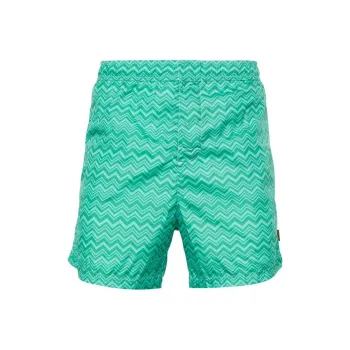 MISSONI Zigzag Swim Trunks
