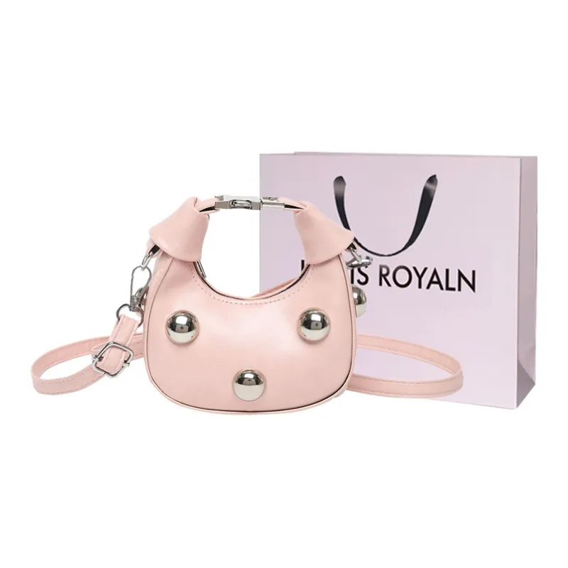 LOUIS ROYALN PU Handbag, Shoulder Bag Regular Unisex Black/Red/Pink/Coffee-4
