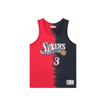 Mitchell Ness Basketball Jerseys Men Red Black