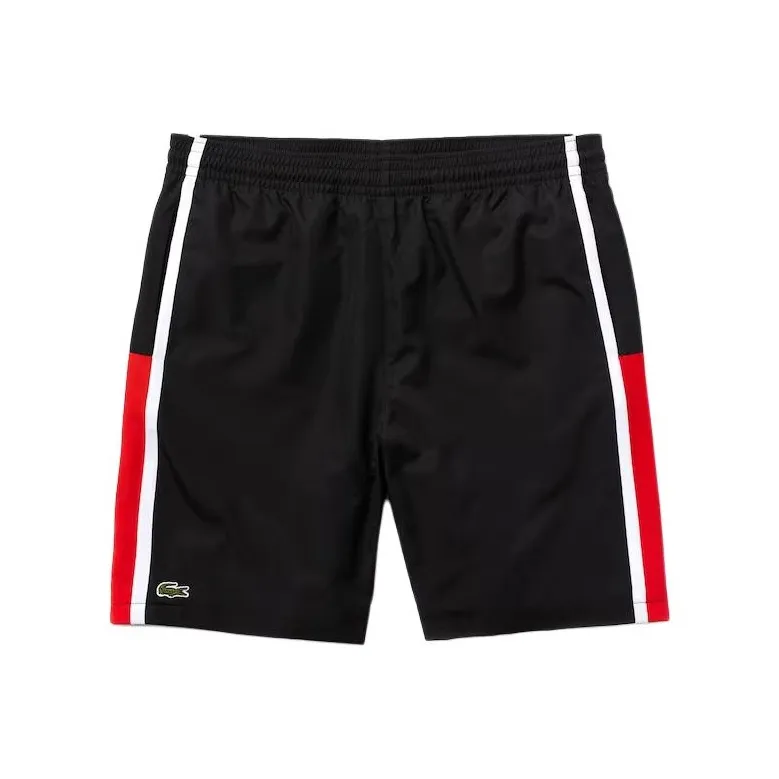 LACOSTE Casual Shorts Men's Red Black-0
