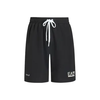 EMPORIO ARMANI EA7 SS24 Casual Shorts Men's Black