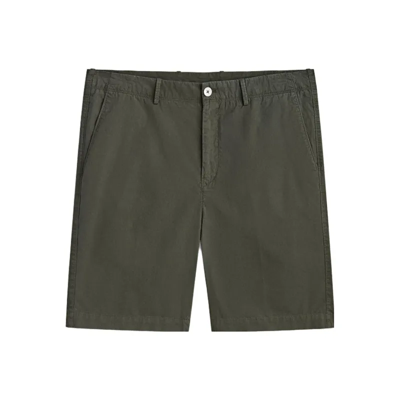 Massimo Dutti Casual Shorts Men Khaki Green-0