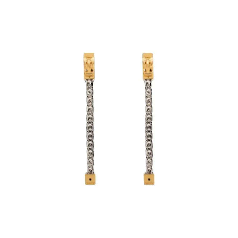 DSQUARED 2 Chain Link Long Earrings-1
