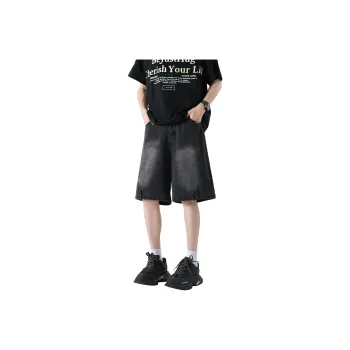 FAKE VINTAGE Denim Shorts Unisex