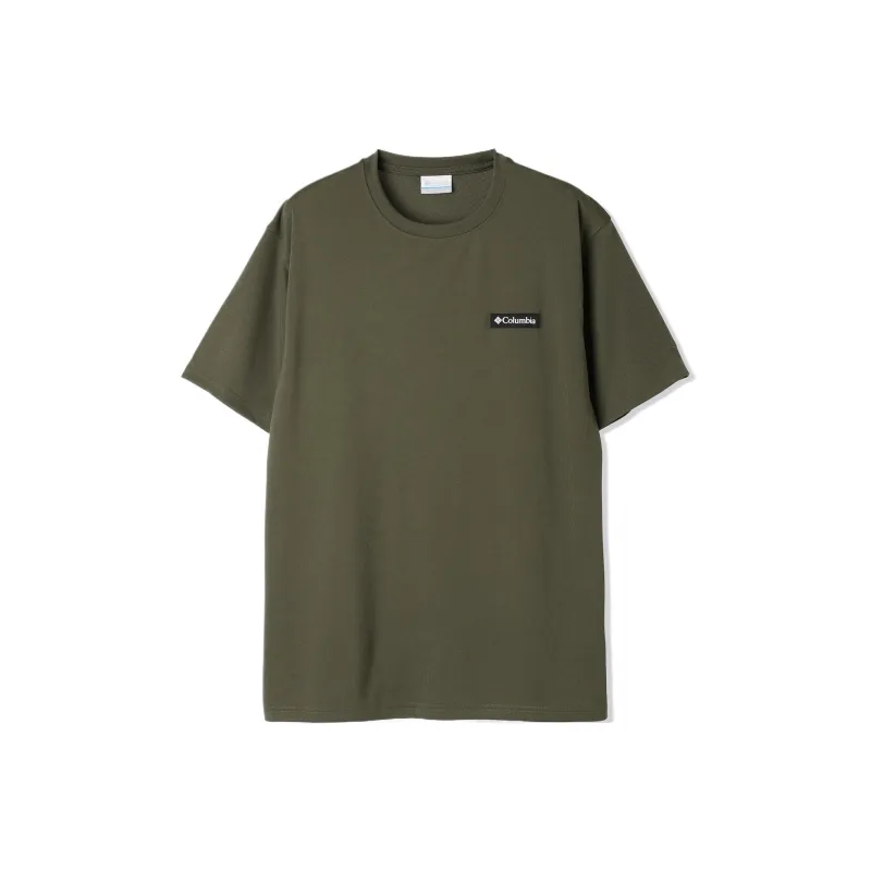 Columbia T Shirt Men's Dark Green-0