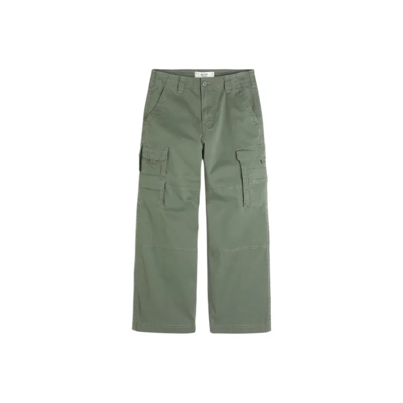Hollister Cargo Pants Men's Olive Green-0