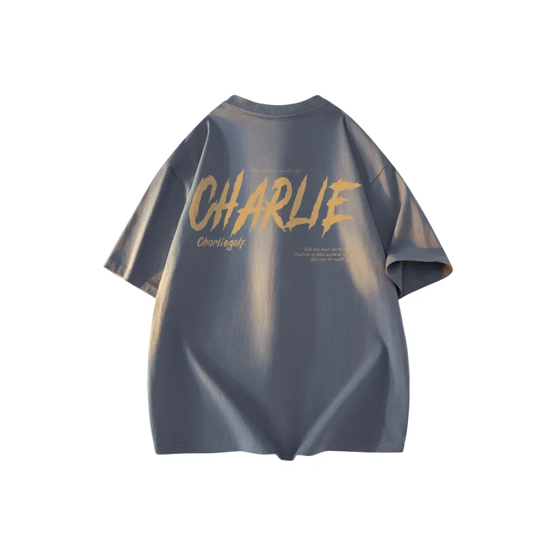 CHARLIE GOLF T Shirt Unisex Black-4