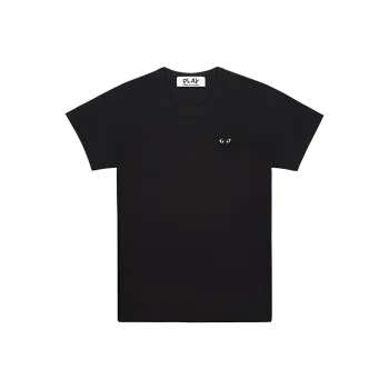 CDG Play T Shirts Women's Black