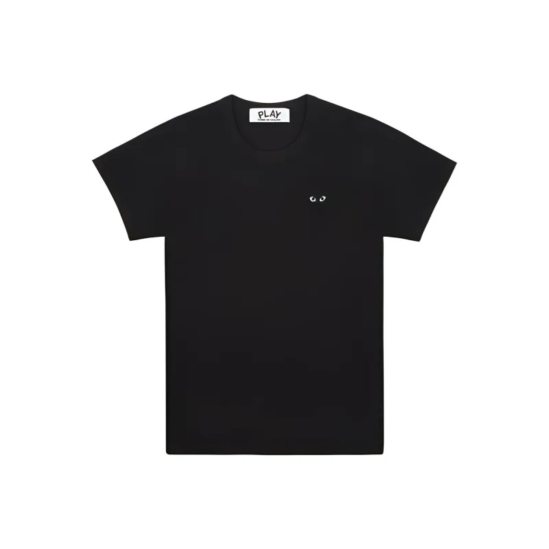 CDG Play T Shirts Women's Black-0