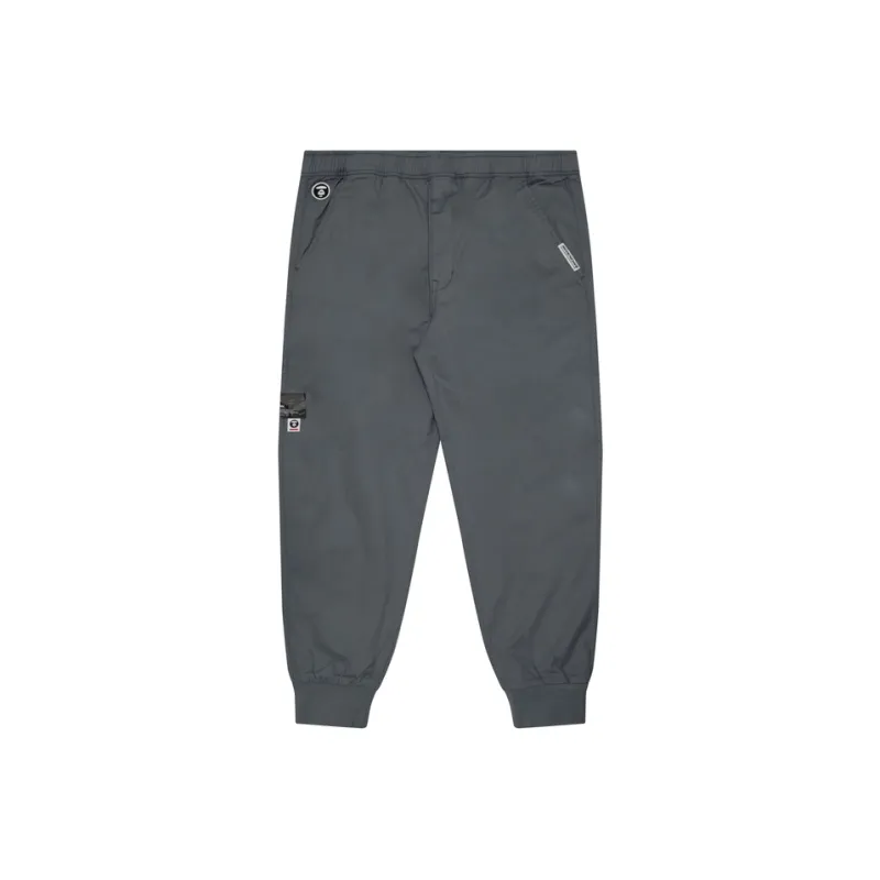 Aape Logo appliqué Cotton Track Pants-5