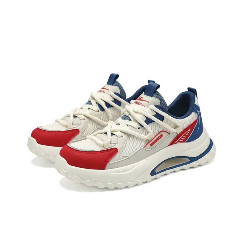 Warrior Abrasion Resistant Height Increasing Low Top Chunky Sneakers Men's-10