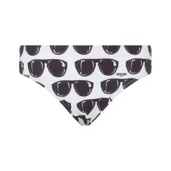 MOSCHINO SS25 Swimming Shorts Men's White