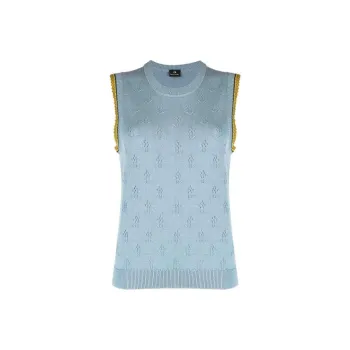 Paul Smith Crew neck Sleeveless Knitted Top