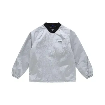 BURTON DWR DOME V NECK INS Ski Tops Men's Gray